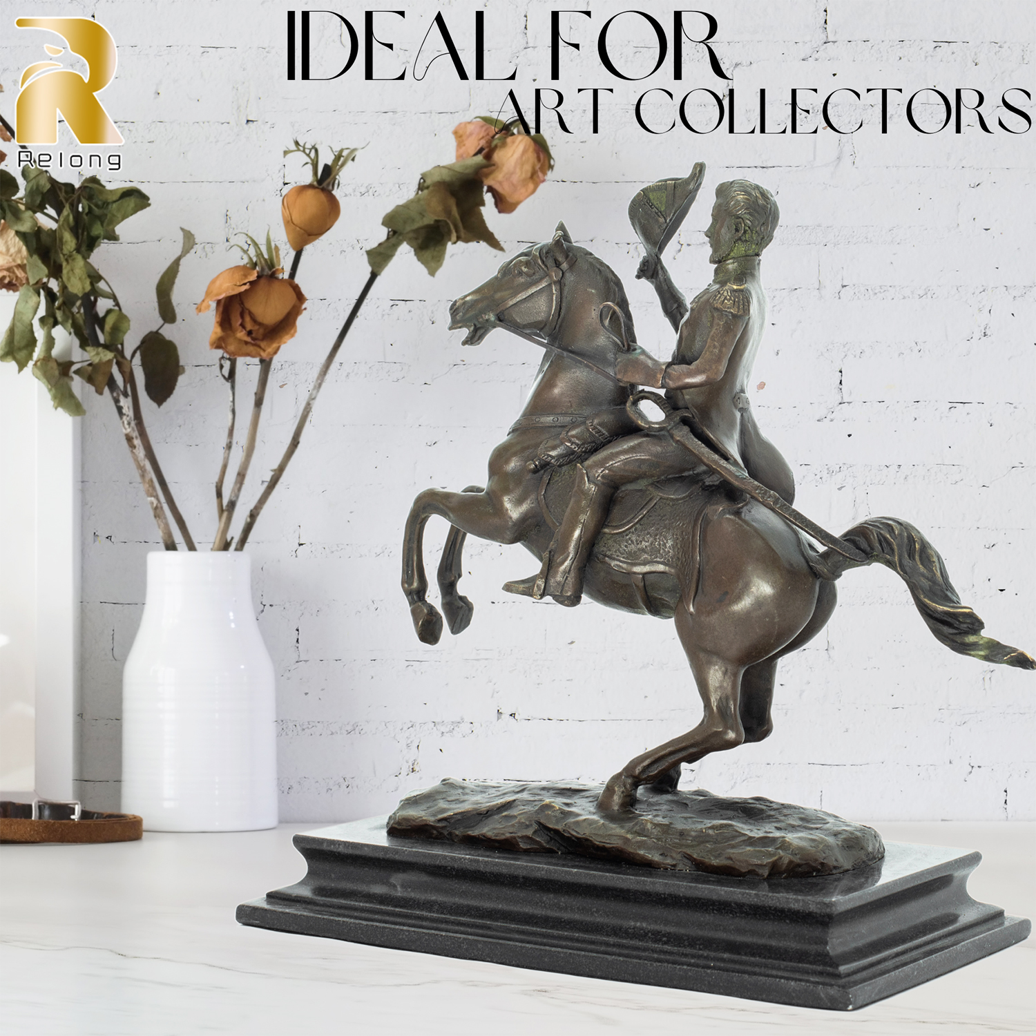 Bronze Ridding Horse Sculpture - Art Craft Horse recensie en prijs
