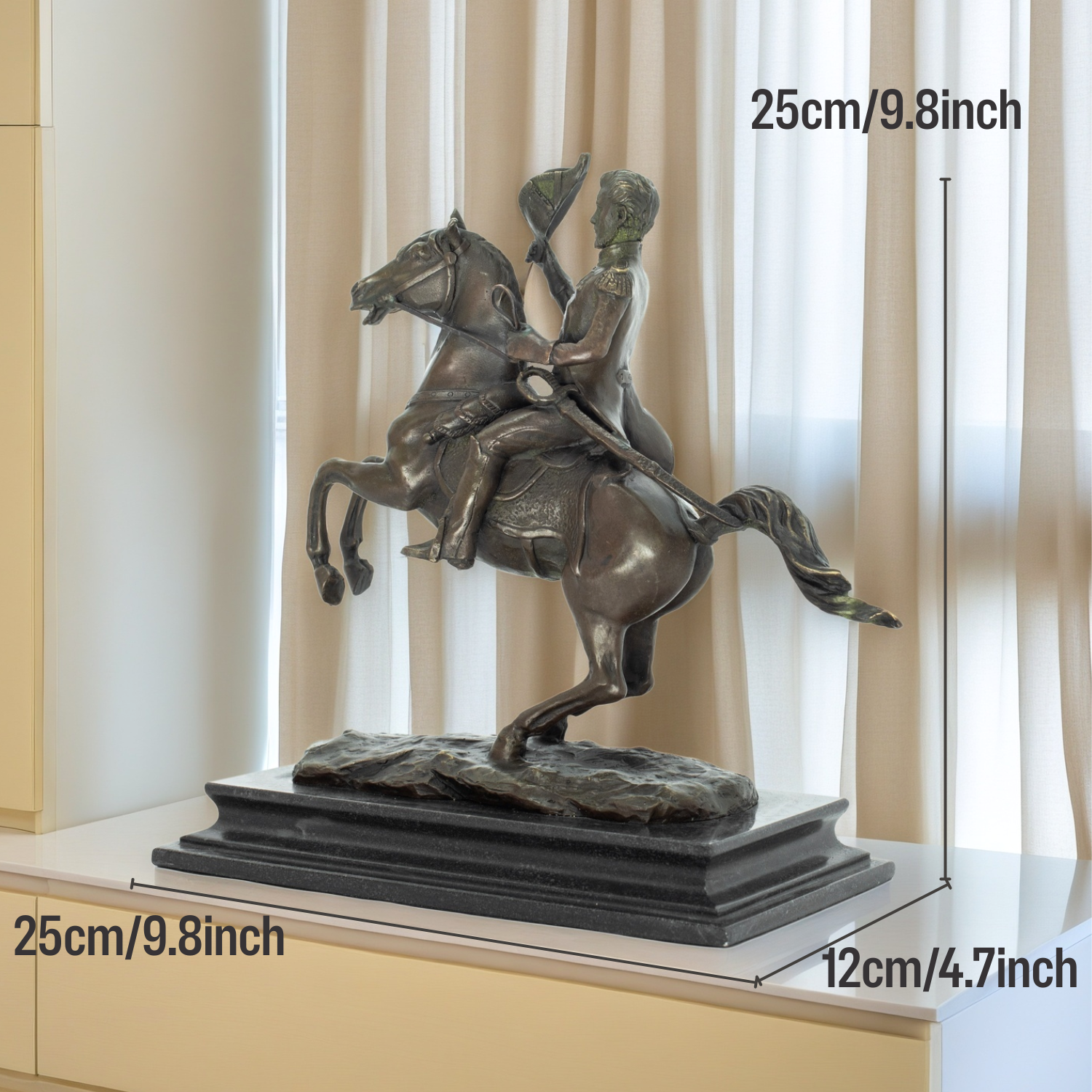 Bronze Ridding Horse Sculpture - Art Craft Horse recensie en prijs