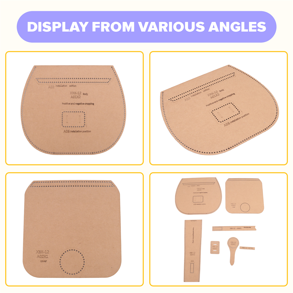 A06K DIY Leather Tool Kit Kraf - Leather Tooling Kit recensie en prijs