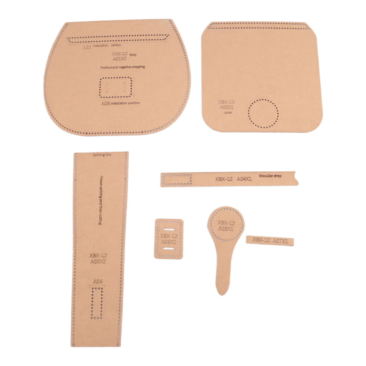 A06K DIY Leather Tool Kit Kraf - Leather Tooling Kit recensie en prijs