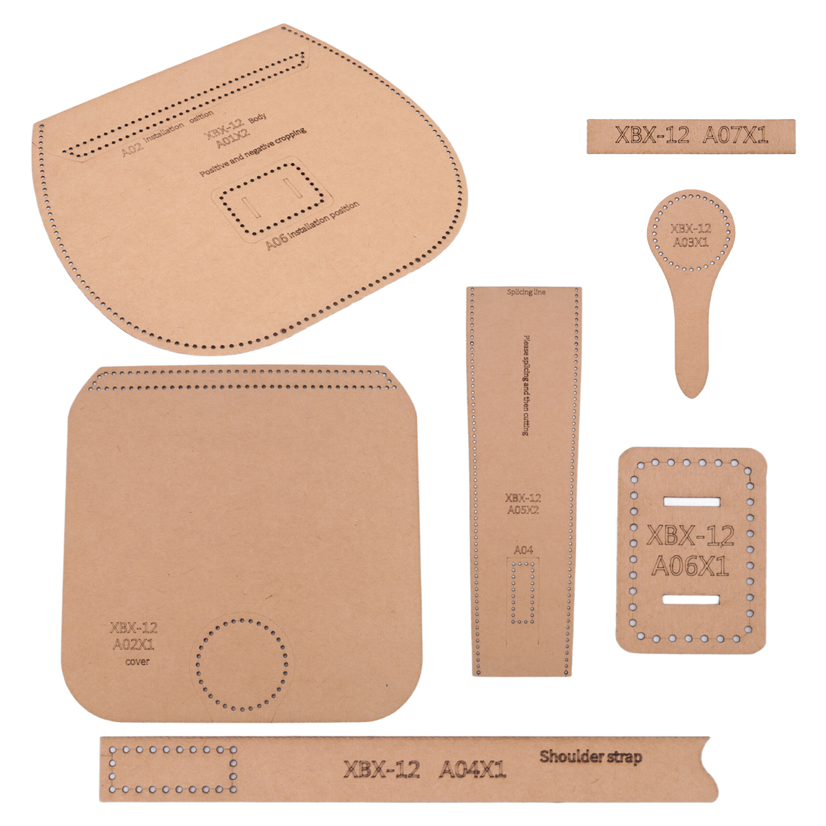 A06K DIY Leather Tool Kit Kraf - Leather Tooling Kit recensie en prijs