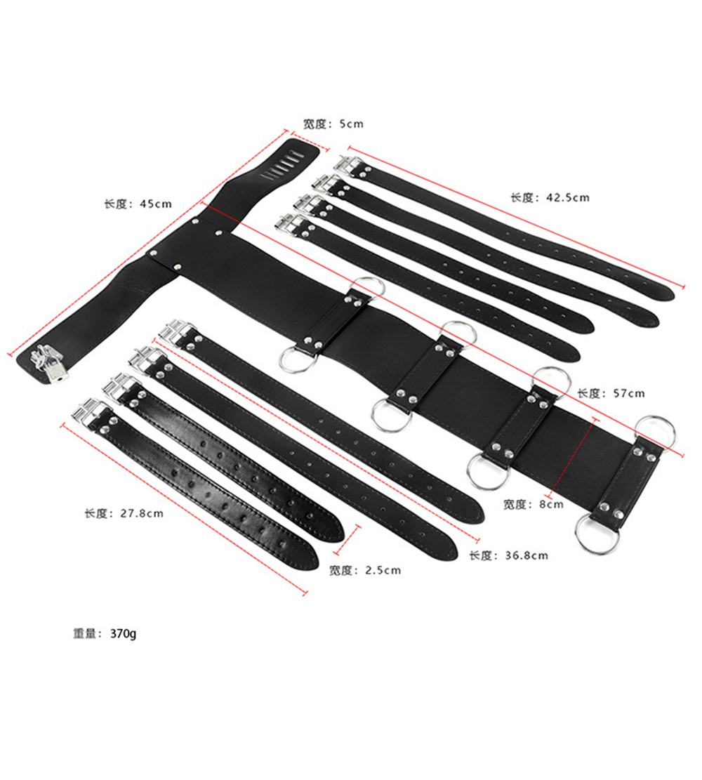 Bed Restraint Set Couple Sex T - Leather Tooling Kit recensie en prijs