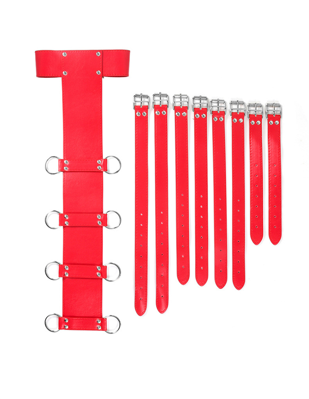 Bed Restraint Set Couple Sex T - Leather Tooling Kit recensie en prijs