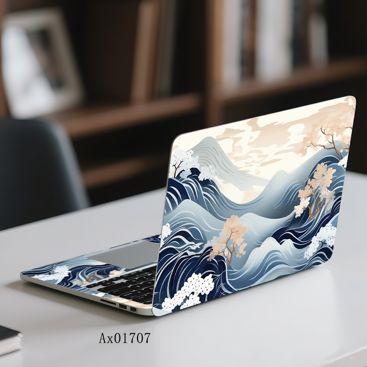 Minimalist Mountain Wave Lapto - Art Craft Notebook recensie en prijs