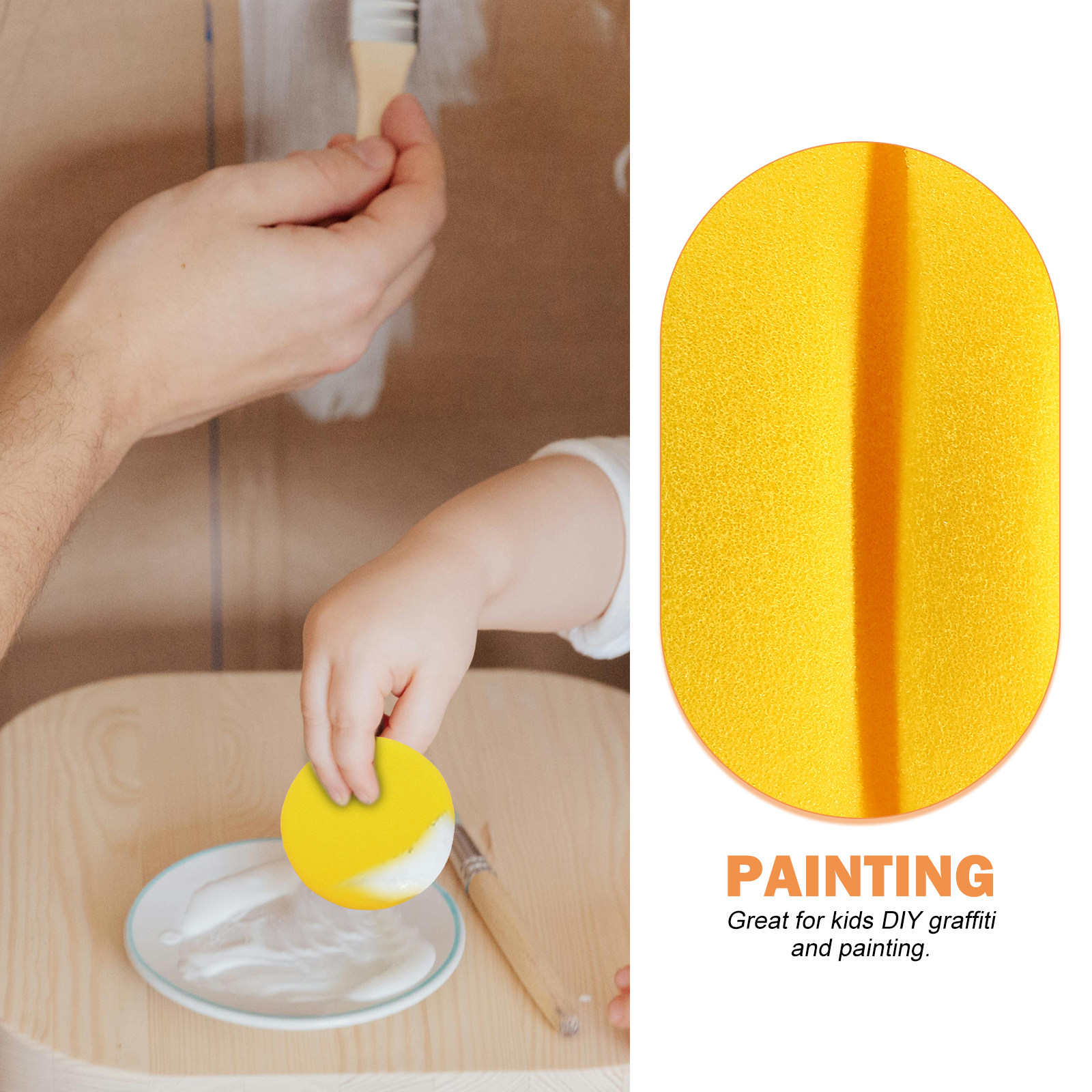 2Pcs Paint Sponge Round Set DI - Art Craft Classes recensie en prijs
