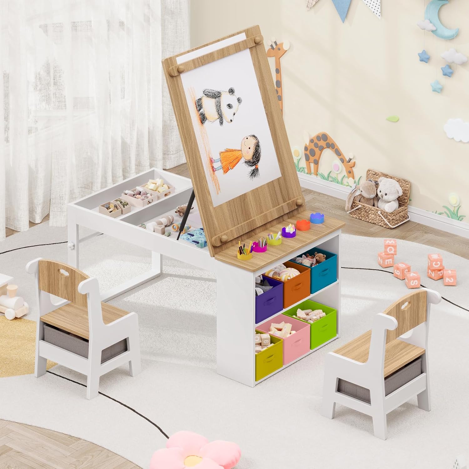 Kids Art Table and Chairs, Tod - Art Craft Cup recensie en prijs