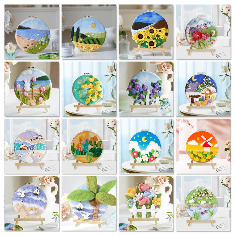 DIY Wool Embroidery Kit Creati - Art Craft Ideas For Kids recensie en prijs