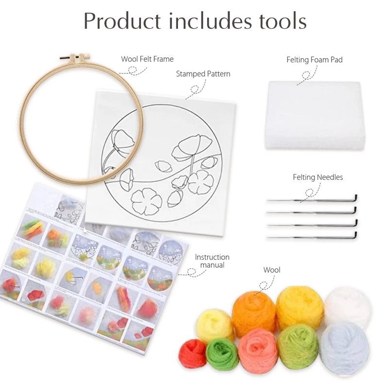 DIY Wool Embroidery Kit Creati - Art Craft Ideas For Kids recensie en prijs
