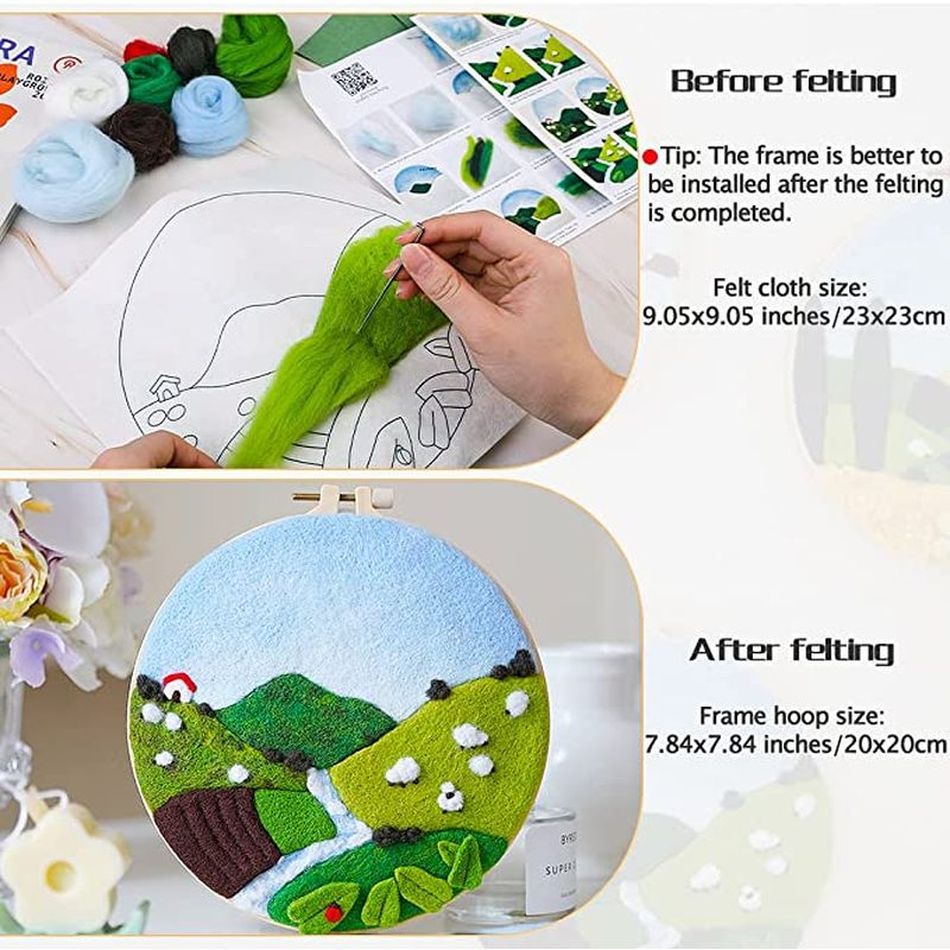 DIY Wool Embroidery Kit Creati - Art Craft Ideas For Kids recensie en prijs