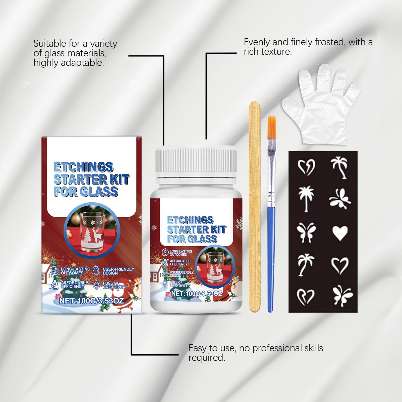 Glass Etching Kit Glass Etch S - Art Craft Cup recensie en prijs