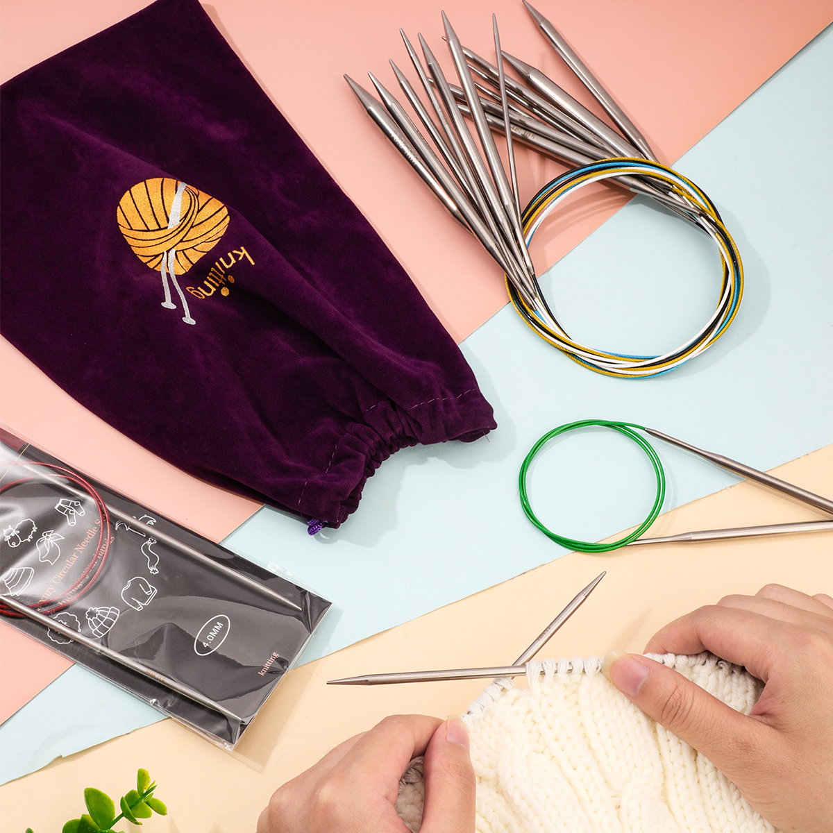 80cm Durable Circular Knitting - Knitting Needle Circular recensie en prijs