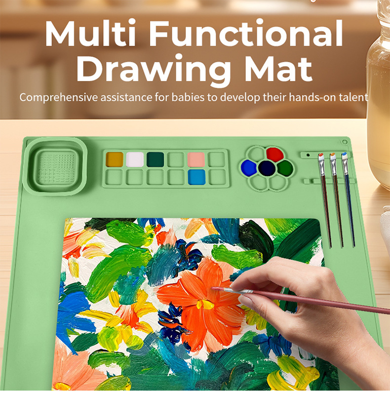 Portable Silicone Painting Mat - Art Craft Cup recensie en prijs