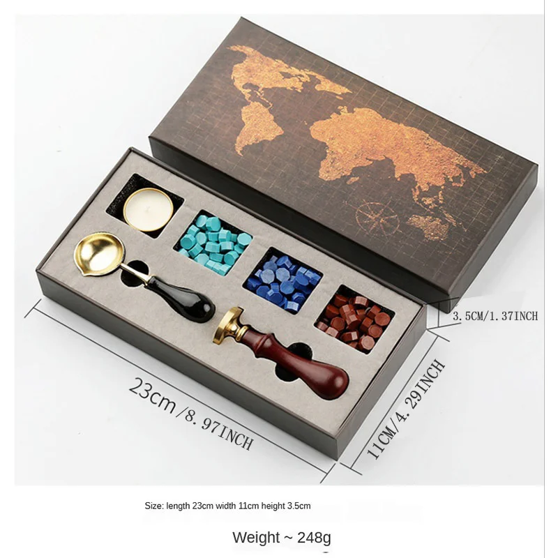 DIY Stamps Wax Seal Box Kit De - Batik Wax Kit recensie en prijs