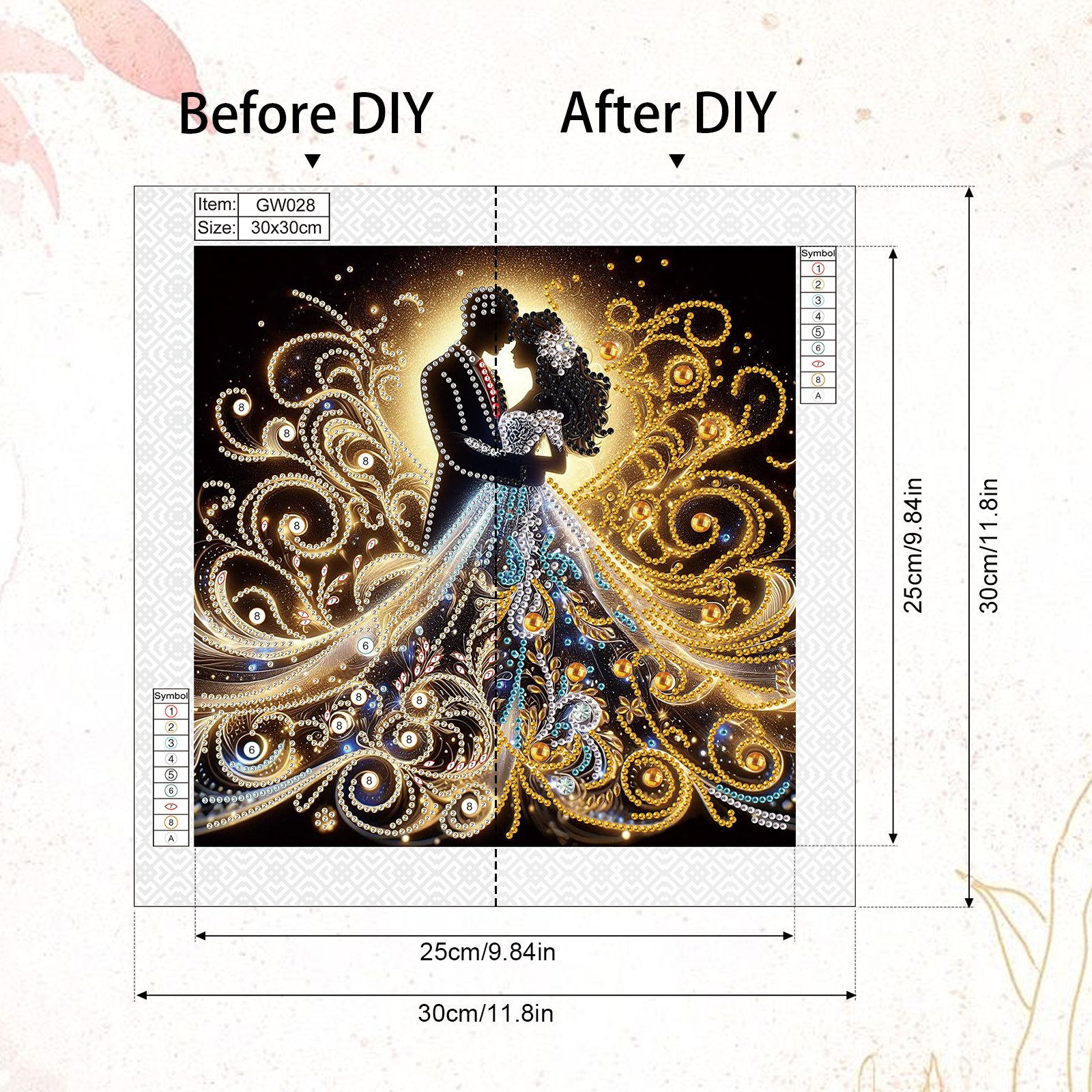 5D DIY Diamond Painting Flower - Art Craft Flower recensie en prijs