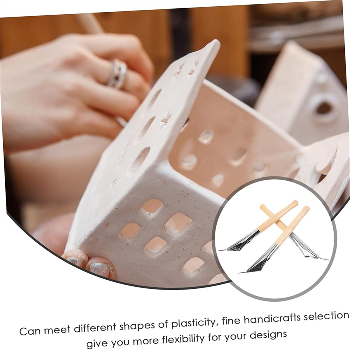 A008 3pcs Wax Tool Clay Tool W - Batik Wax Kit recensie en prijs
