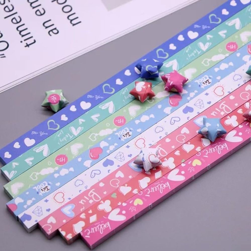 540 Sheets Colorful Star Origa - Art Craft Show recensie en prijs