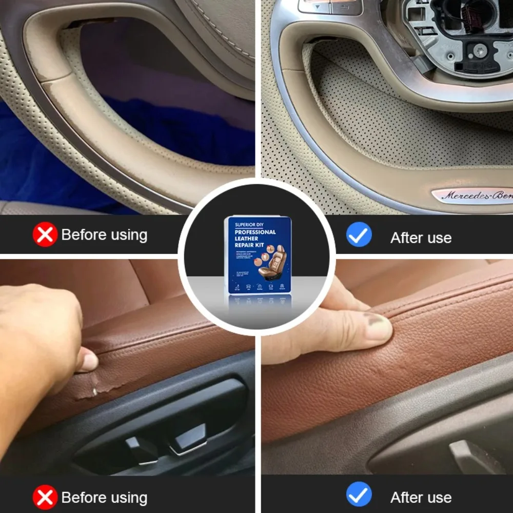 Car Leather Repair Tool Kit 7  - Leather Tooling Kit recensie en prijs