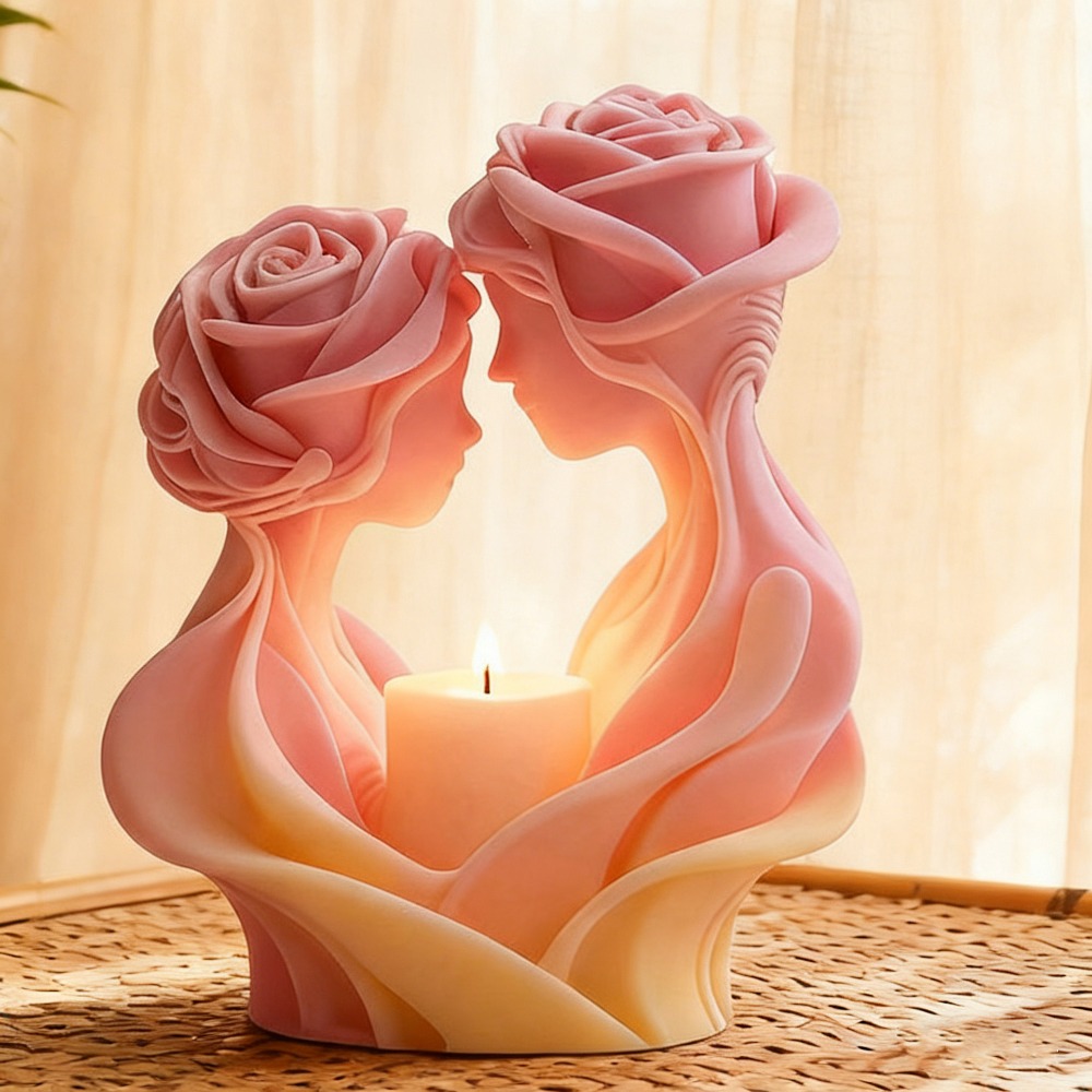 Romantic Candle Mold, Rose Lov - Art Craft Show recensie en prijs