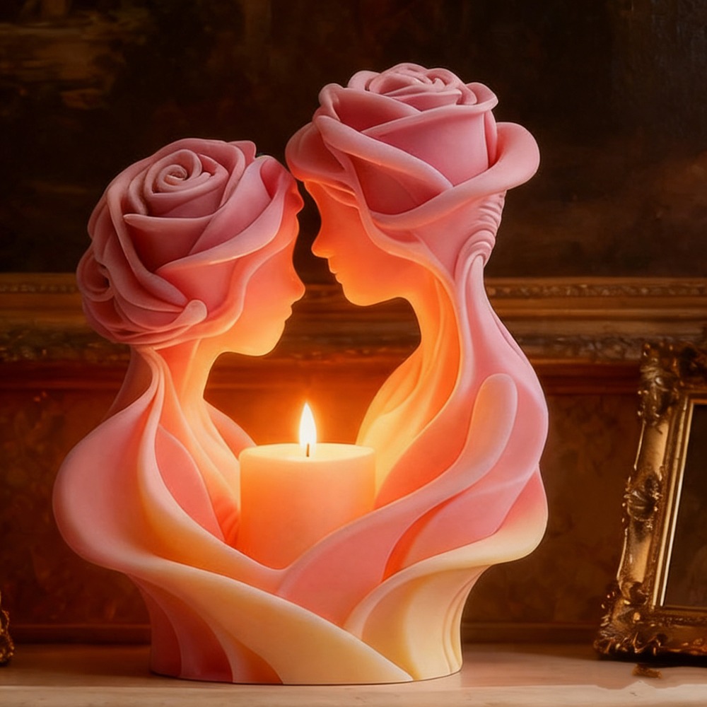 Romantic Candle Mold, Rose Lov - Art Craft Show recensie en prijs