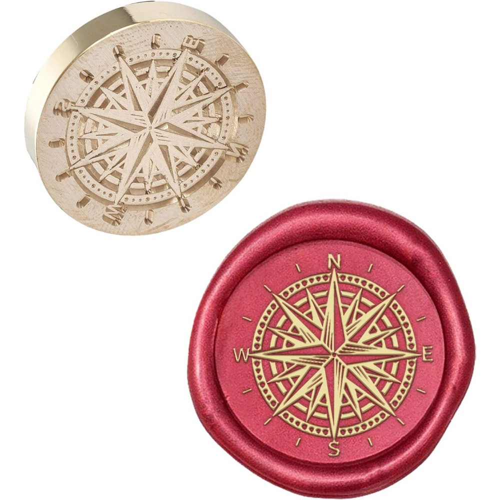 Compass Wax Seal Stamp Head Se - Batik Wax Kit recensie en prijs