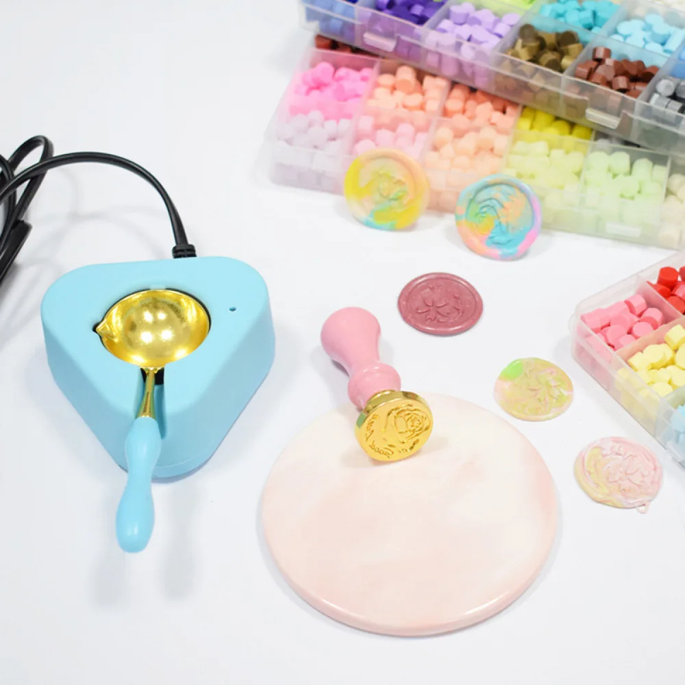 17PC/1Set Wax Seal Stamp Kit L - Batik Wax Kit recensie en prijs