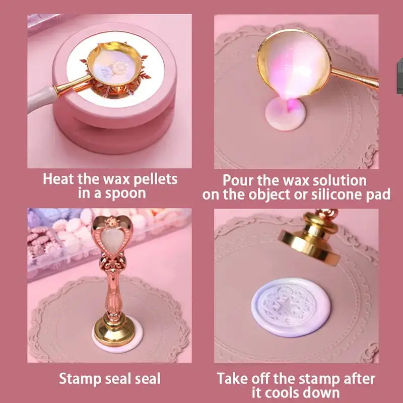 200pcs Tulip Wax Seal Stamp Ki - Batik Wax Kit recensie en prijs