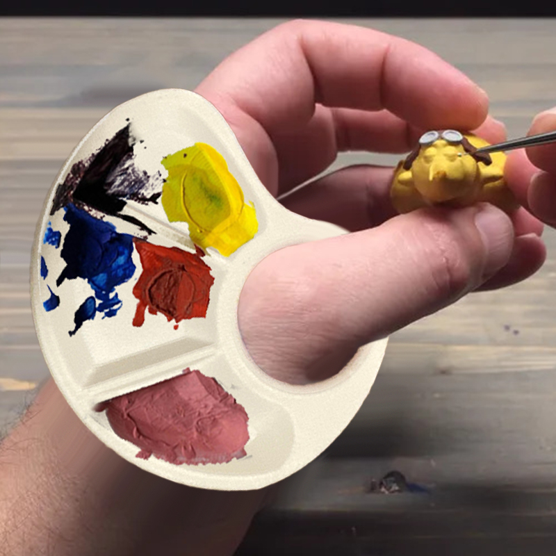 1/2pc Thumb Palette Ergonomic  - Art Craft Classes recensie en prijs