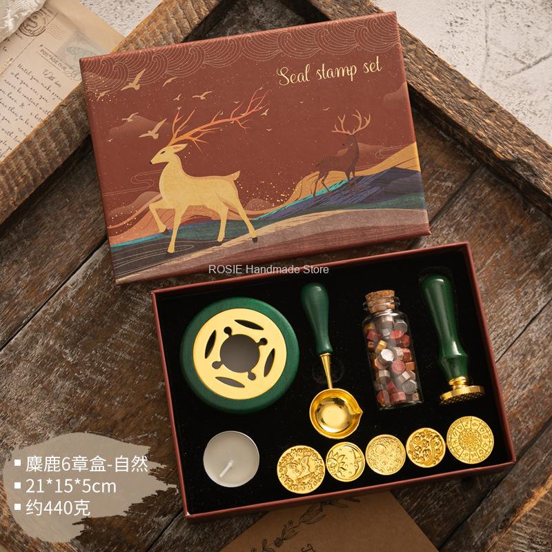 Wax Seal Stamp Set Lacquered S - Batik Wax Kit recensie en prijs