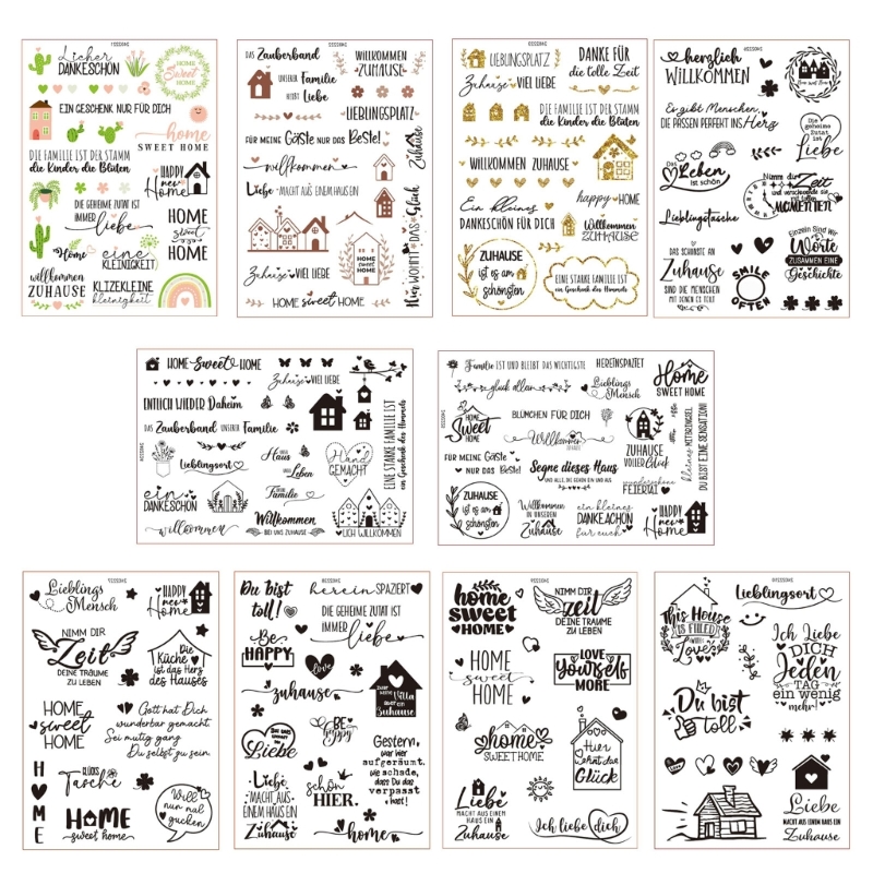 German Rub On Sticker Water Tr - Art Craft Cup recensie en prijs