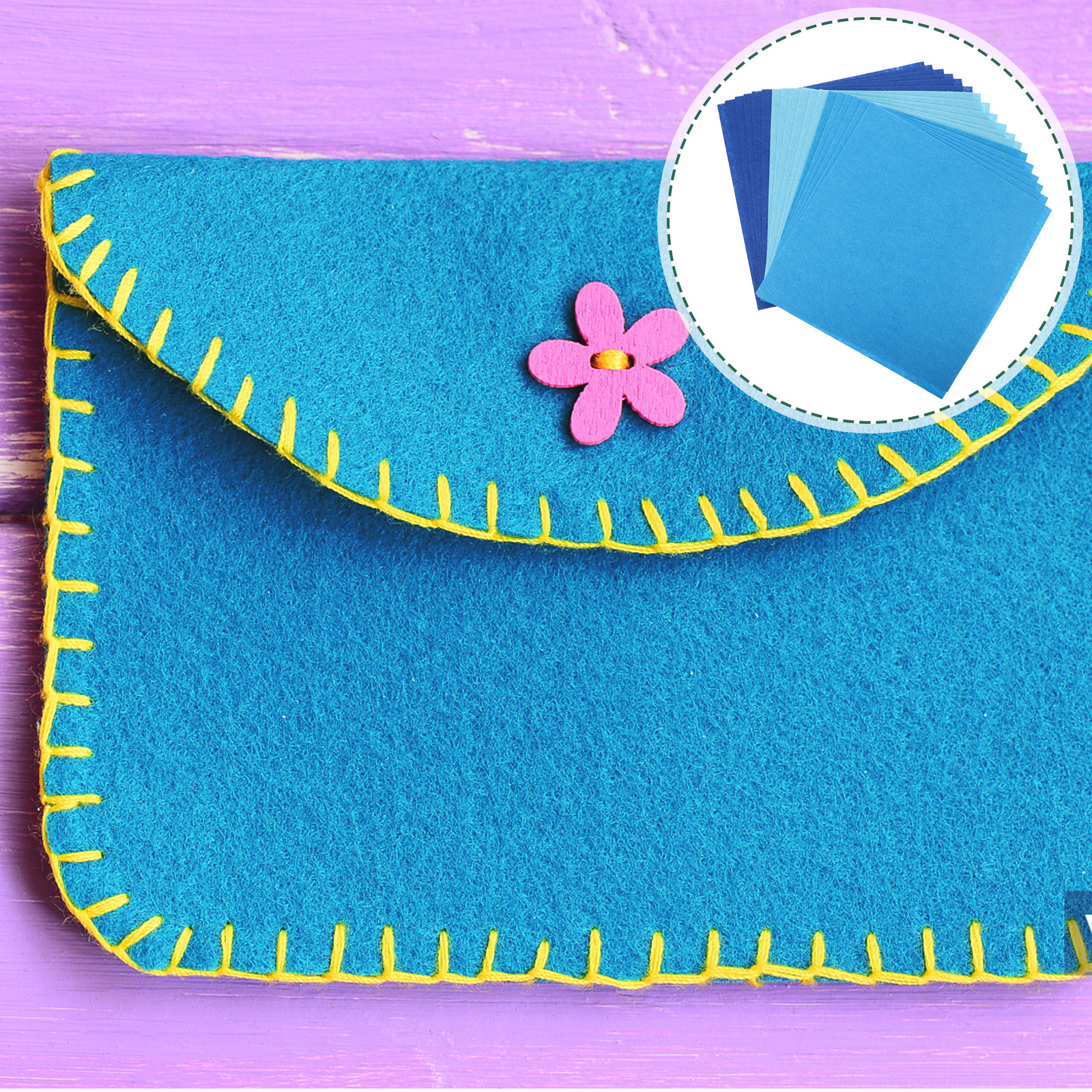 18Pcs Non Woven DIY Fabric She - Art Craft Classes recensie en prijs