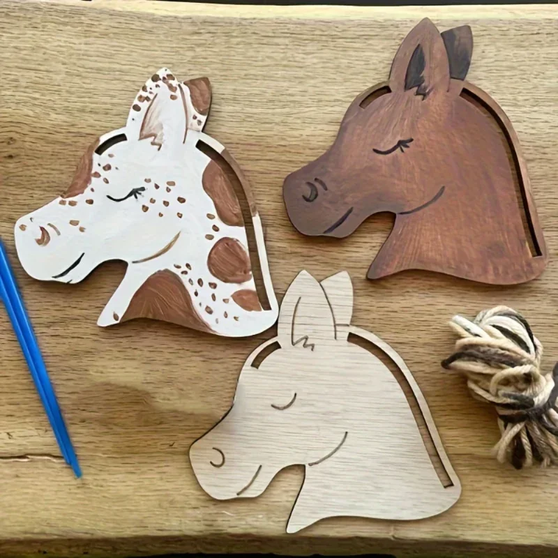 High-quality DIY Wooden Horse  - Art Craft Horse recensie en prijs