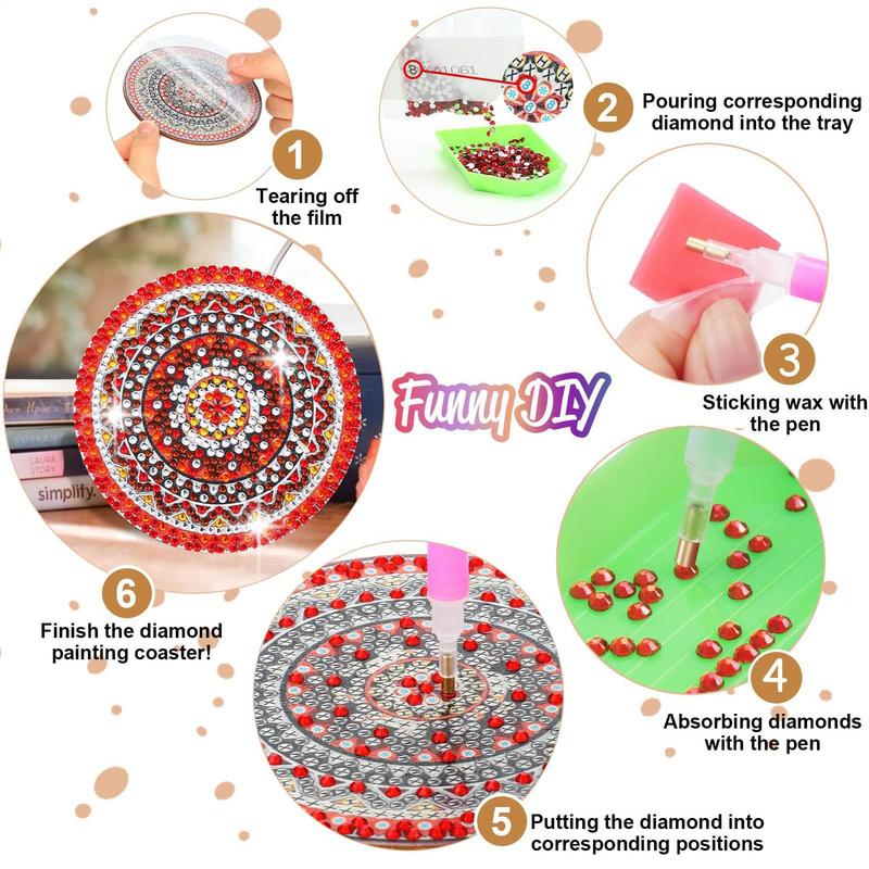 Gem Art Coasters Craft Kits Pa - Art Craft Cup recensie en prijs