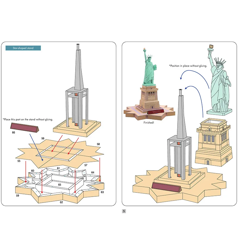 United States Statue of Libert - Art Craft Building recensie en prijs