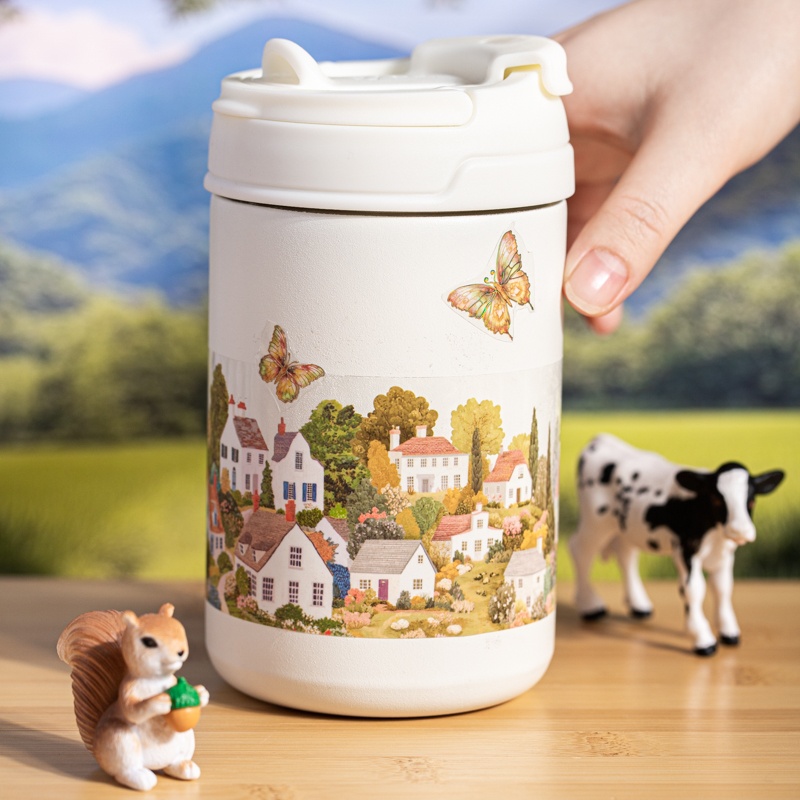 6 Rolls 6Cm×200Cm Village Them - Art Craft Notebook recensie en prijs