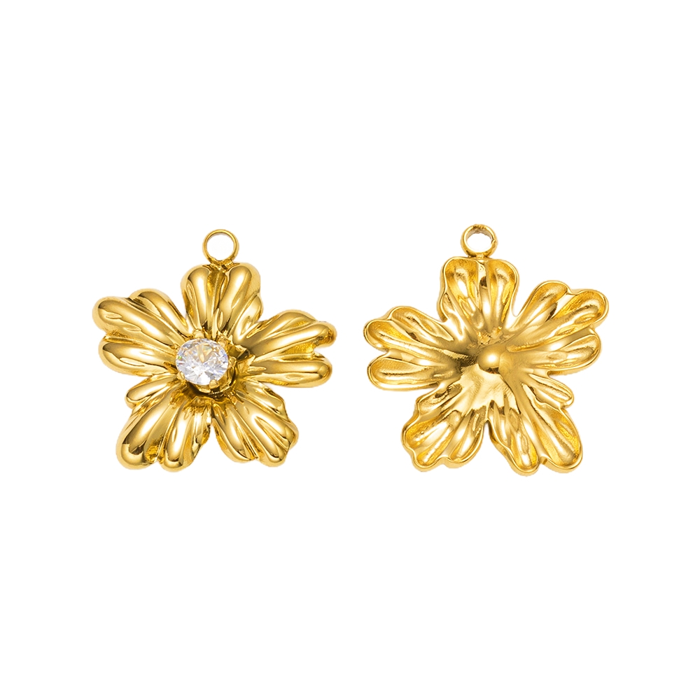 5pcs Gold Stainless Steel Flow - Art Craft Flower recensie en prijs