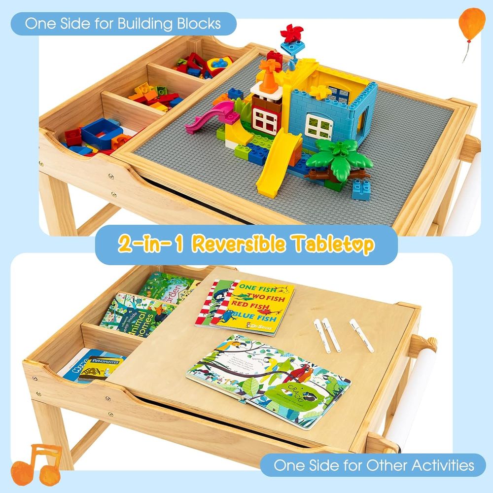3-in-1 Wooden Building Block D - Art Craft Building recensie en prijs