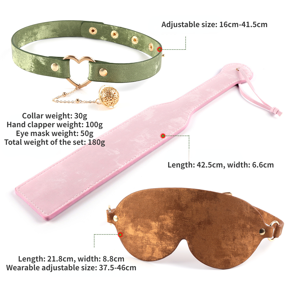 4 Colors Fetish BDSM Bondage E - Leather Tooling Kit recensie en prijs