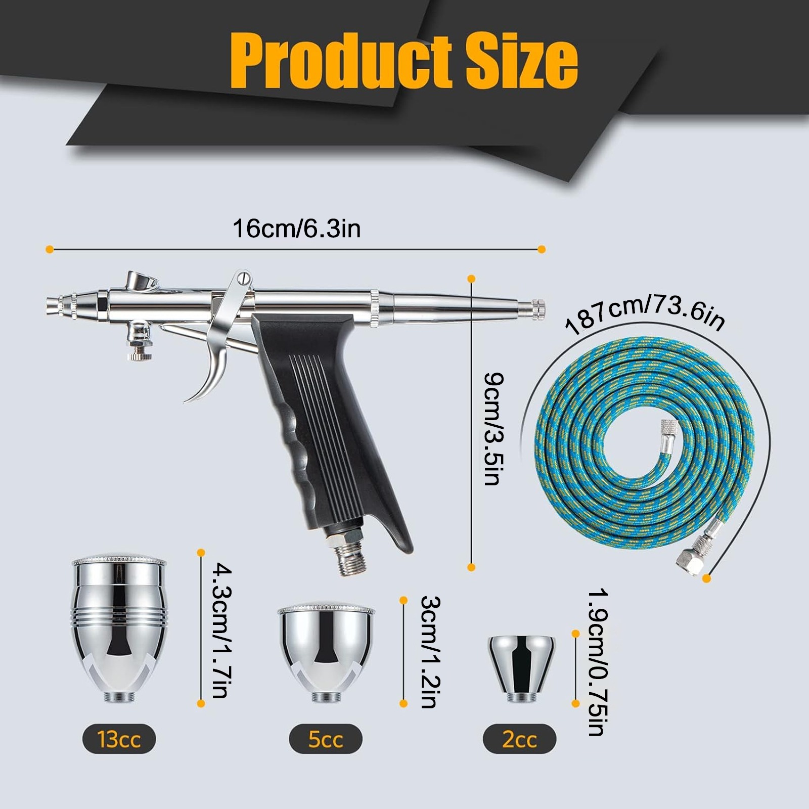 Airbrush Kit with Double Actio - Art Craft Cup recensie en prijs