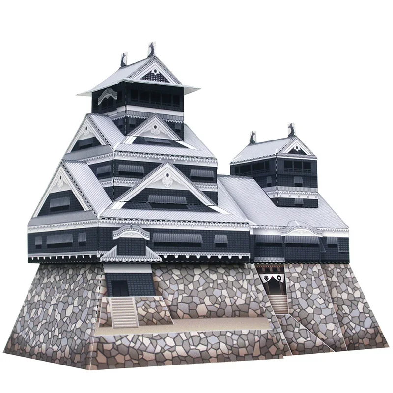 Japan Kumamoto Castle Folding  - Art Craft Building recensie en prijs