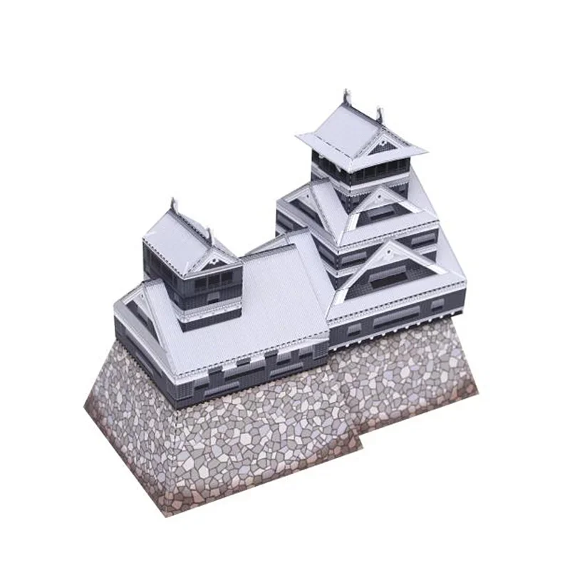 Japan Kumamoto Castle Folding  - Art Craft Building recensie en prijs