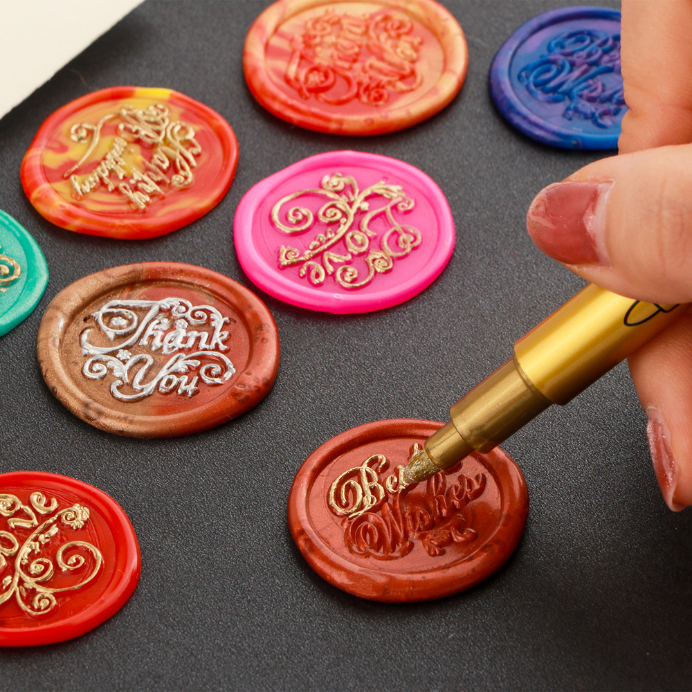 Best Wishes Wax Seal Stamp Set - Batik Wax Kit recensie en prijs