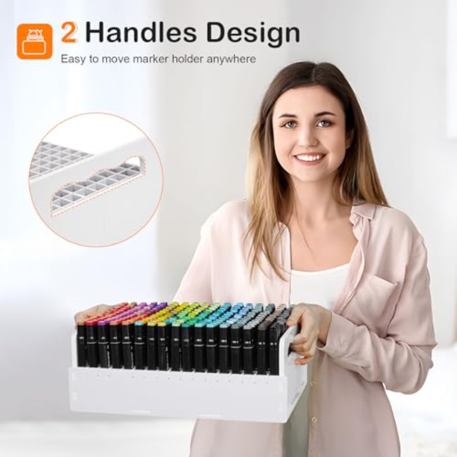 Marker Pen Organizer Holder 20 - Art Craft Classes recensie en prijs