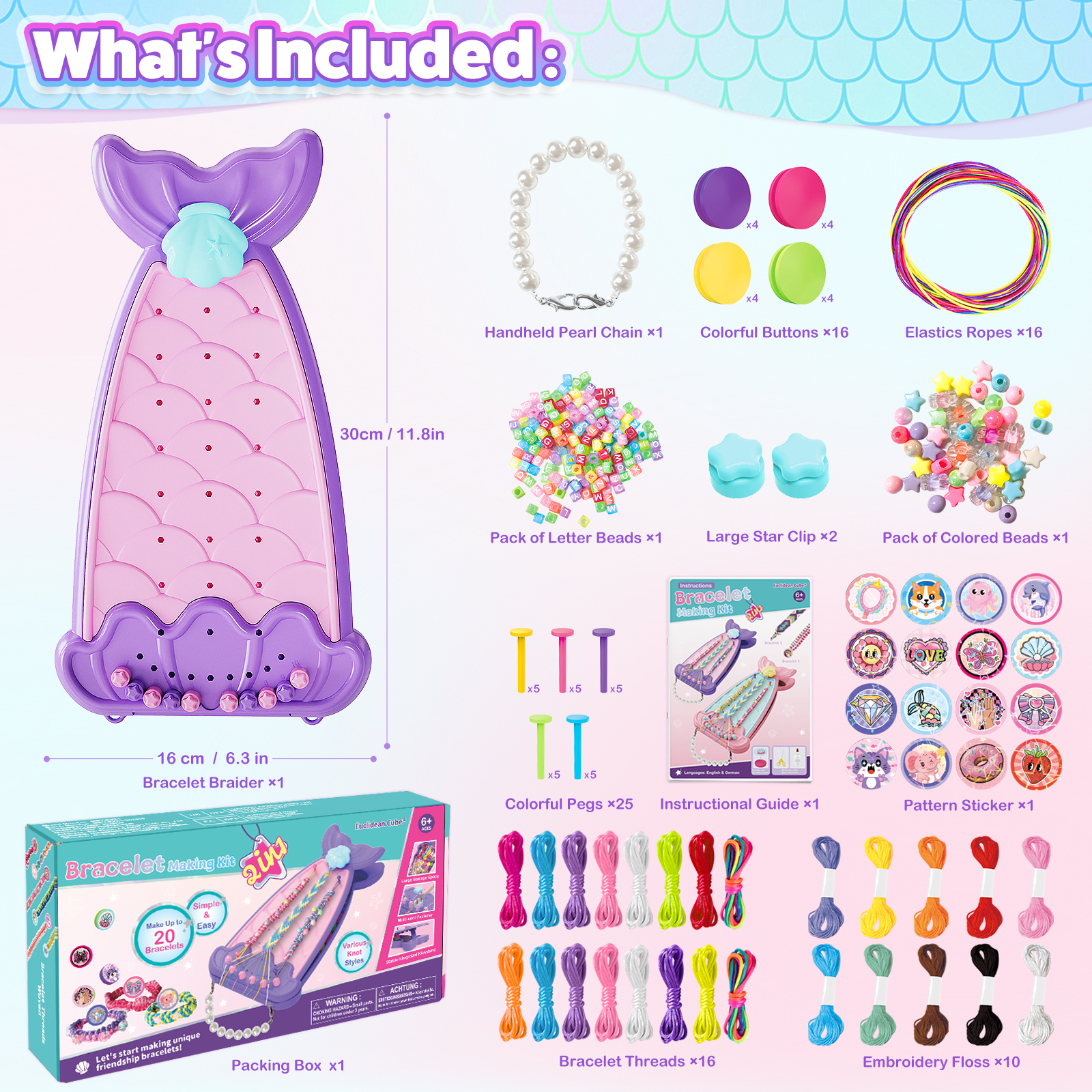 Friendship Bracelet Making Kit - Art Craft Ideas For Kids recensie en prijs